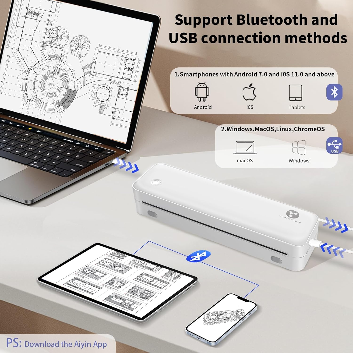 Portable Thermal Printer